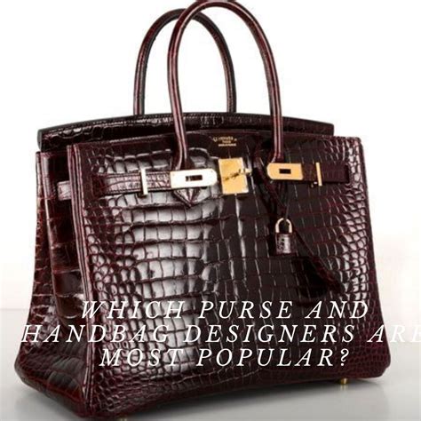 purse designer|popular designer purse brands.